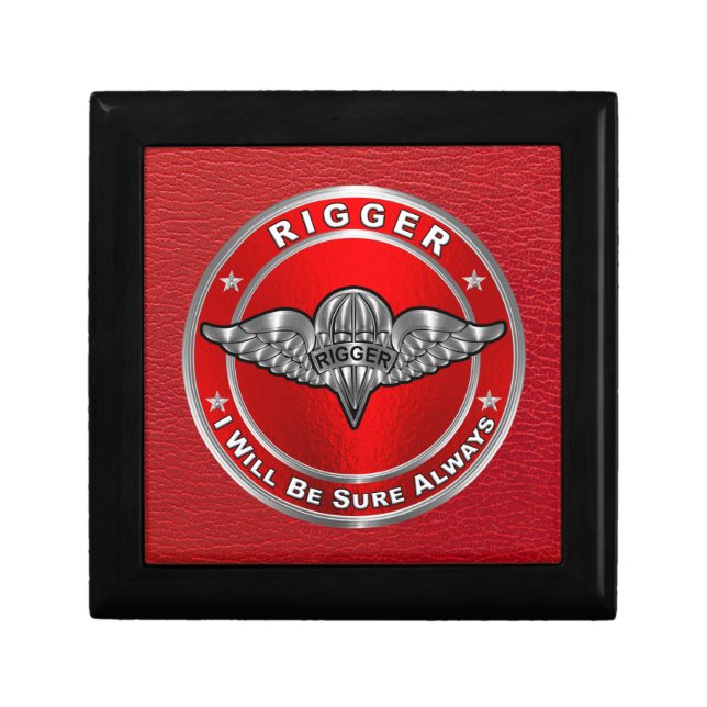 Parachute Rigger  Gift Box (Front)