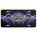 Parachute Rigger Night Lightning License Plate | Zazzle