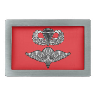 Parachute Rigger Veteran Belt Buckle