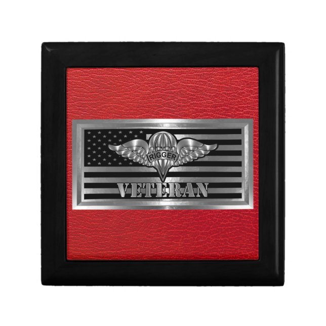 Parachute Rigger Veteran Gift Box (Front)