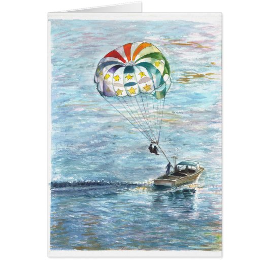 Parachute sailing? cards (Front)