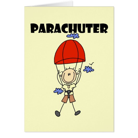 Parachuter Tshirts and Gifts (Front)