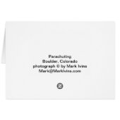 Parachuting (Back Horizontal)