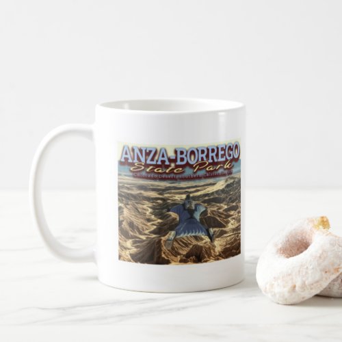 PARACHUTING _ ANZA BORREGO DESERT _ CALIFORNIA USA COFFEE MUG