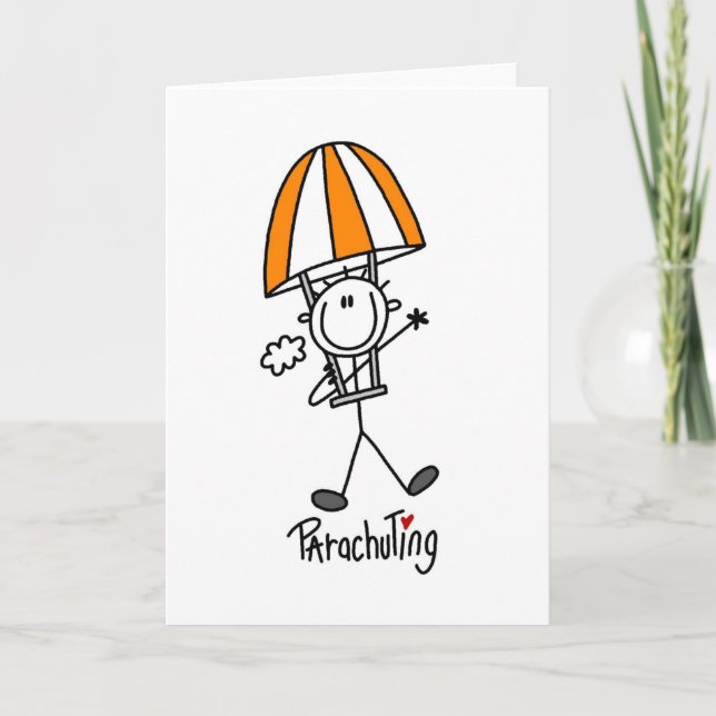 Parachuting Card (Front)