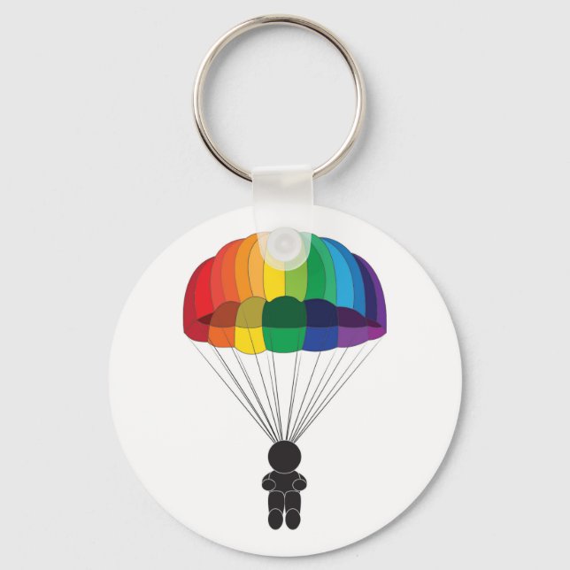 Parachuting Keychain (Front)