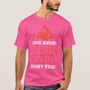 Parachuting Skydiver Airmen Paratrooper Skydiving T-Shirt