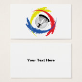 Parachuting Tricolor Emblem (Front & Back)