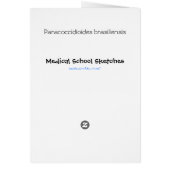 Paracoccidioides card (Back)