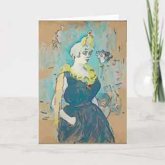 Parade at Mardi Gras Card