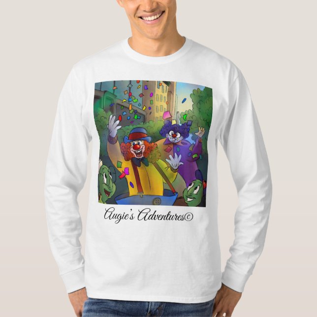 Parade Clown shirt fun!! Cotton t-shirt  (Front)
