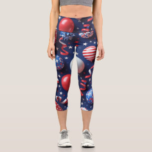 Parade in the Sky Capri Leggings