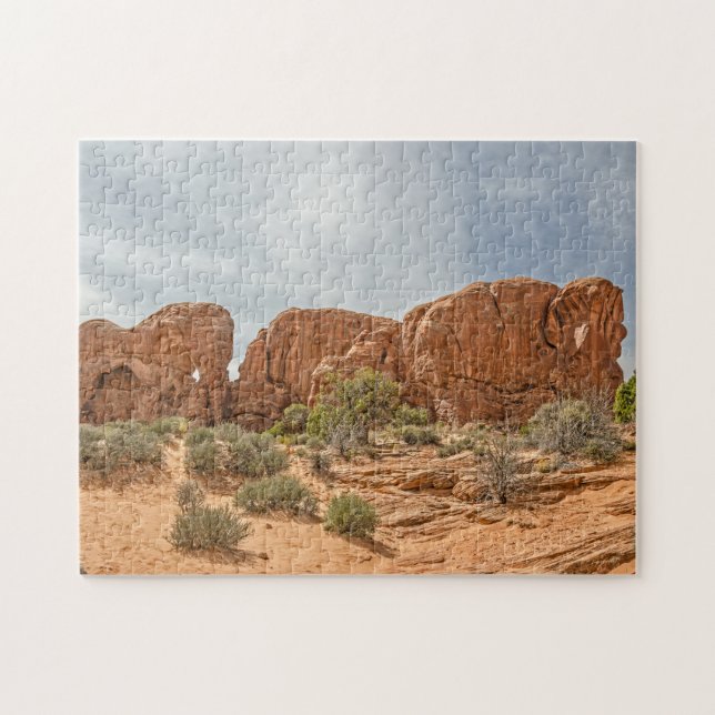 Parade of Elephants Arches Nat'l Park - 252 piece Jigsaw Puzzle (Horizontal)