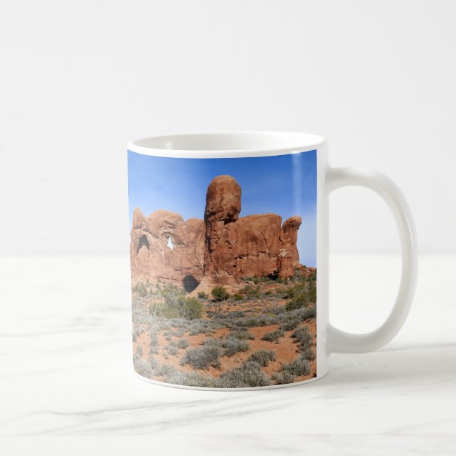 Parade of Elephants at Arches National Park Coffee Mug (Right)