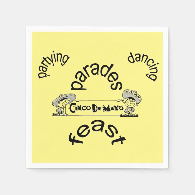 Parades- Napkins (Front)