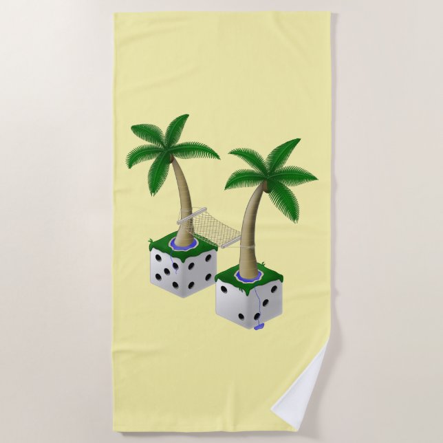 Paradice -  beach towel (Front)