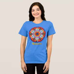 Paradigm Namaste Kaleidoscope T-shirt Tri-Blend Shirt
