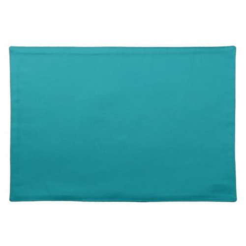 Paradingly Posh Teal Color Placemat