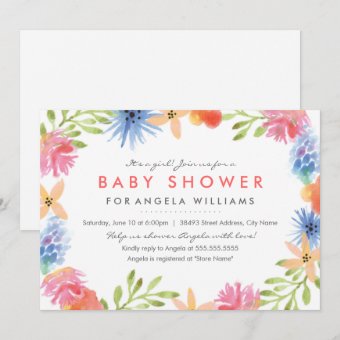 Paradise Baby Shower Invite | Zazzle