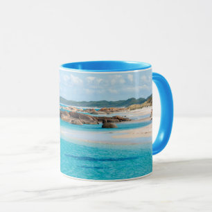 Paradise Beach Emerald Sea Greens Pool Australia Mug