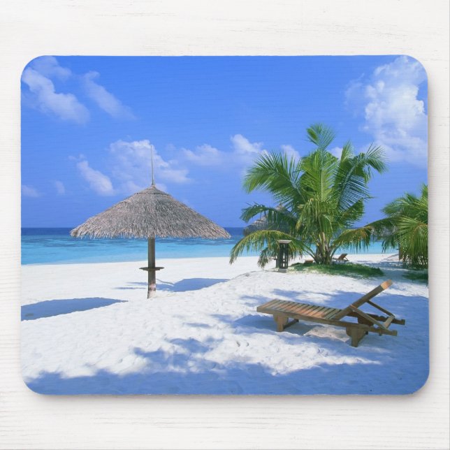 Paradise beach mouse pad (Front)