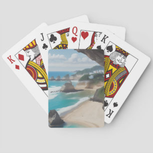 Paradise Beach Poker Cards