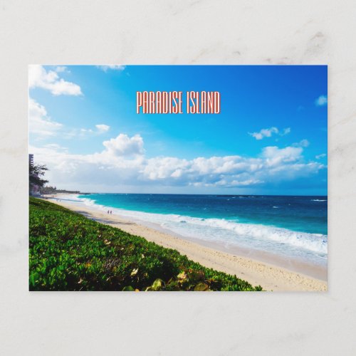 Paradise Beach Postcard