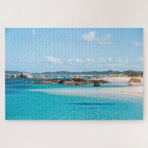Paradise Beach Sea Greens Pool 1014 pieces Jigsaw Puzzle
