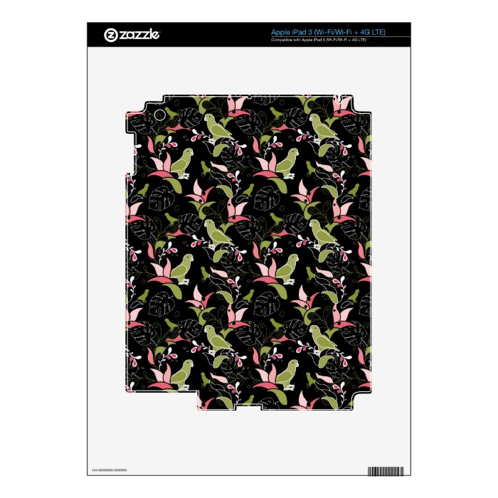 Paradise Birds iPad 3 Skin