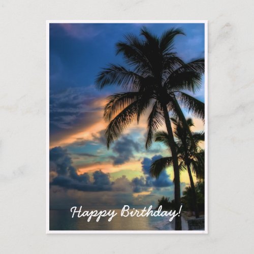 Paradise Birthday Card