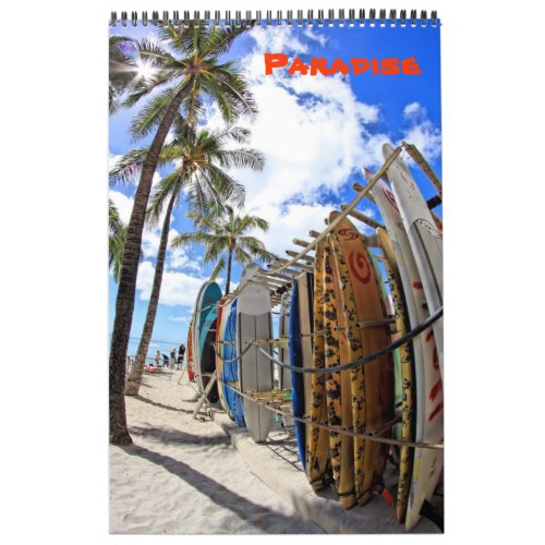 Paradise Calendar