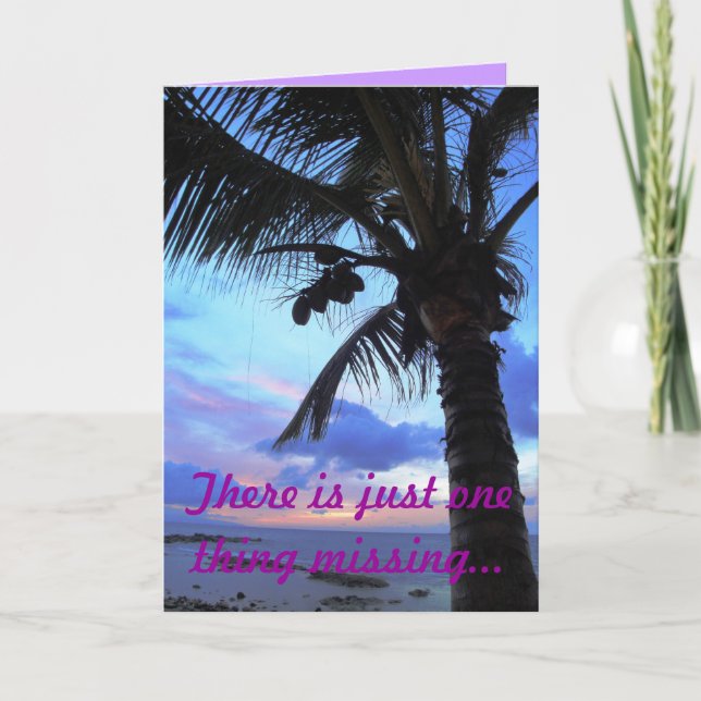 Paradise Card (Front)