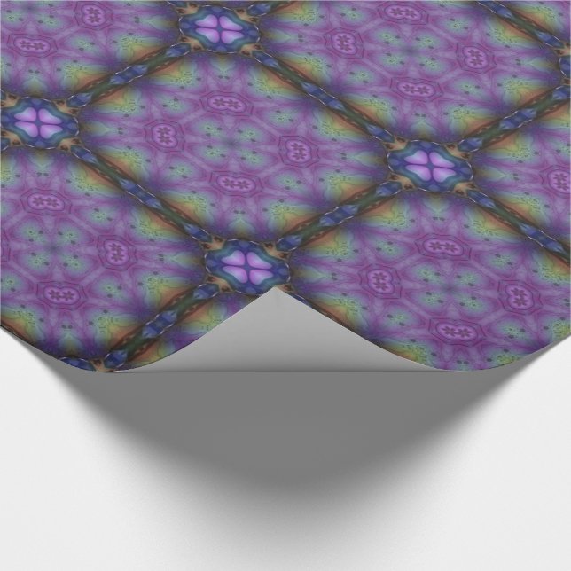 Paradise Carré Pattern Wrapping Paper (Corner)