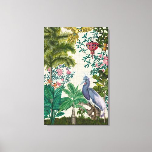 Paradise Chinoiserie 2 Canvas Print