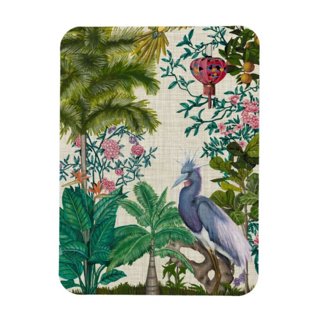 Paradise Chinoiserie Magnet (Vertical)