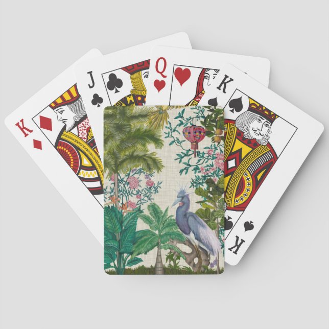 Paradise Chinoiserie Poker Cards (Back)