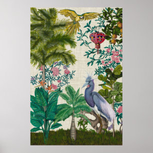 Paradise Chinoiserie Poster