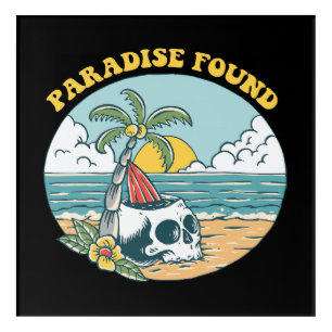 PARADISE FOUND ACRYLIC PRINT