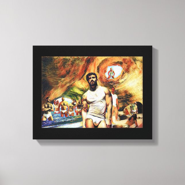 Paradise Found Canvas Print (Front)