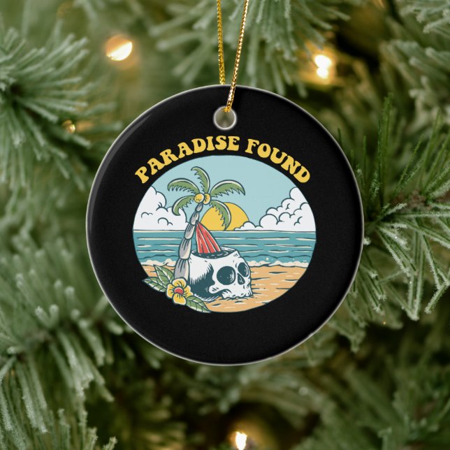 PARADISE FOUND CERAMIC ORNAMENT (Tree)