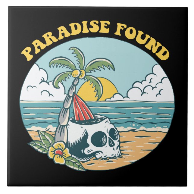 PARADISE FOUND CERAMIC TILE (Front)