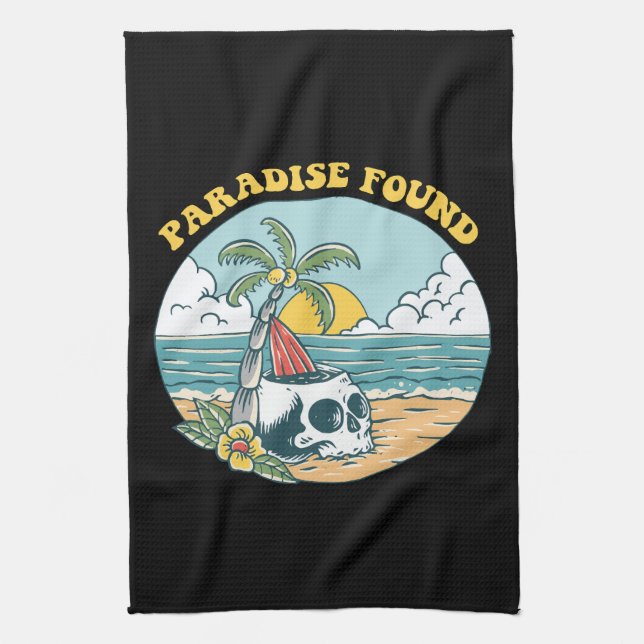 PARADISE FOUND KITCHEN TOWEL (Vertical)