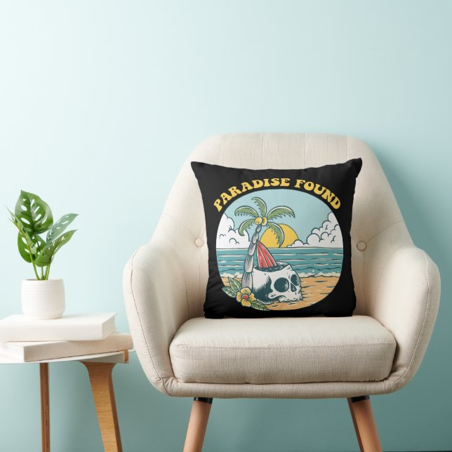 PARADISE FOUND THROW PILLOW (Chair)