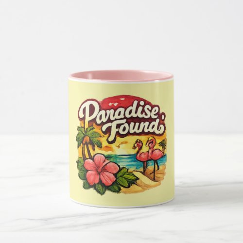 Paradise Found | Tropical Summer Style Mug