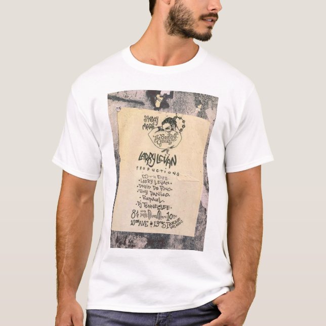 Paradise Garage Flyer  T-Shirt (Front)