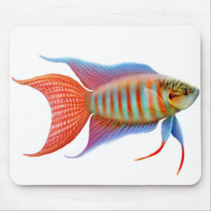 Paradise Gourami Fish Mousepad