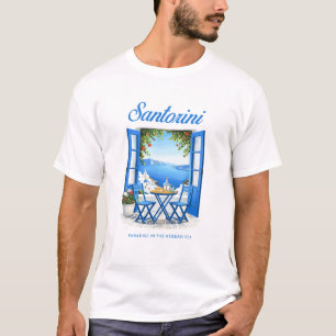 Paradise in the Aegean Sea Art T-Shirt