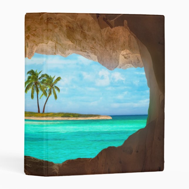 Paradise in the Caribbean Mini Binder (Front/Spine)