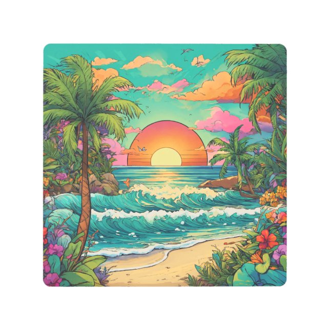 Paradise Ink: Sailor Jerry-Inspired Wall Art (Front)