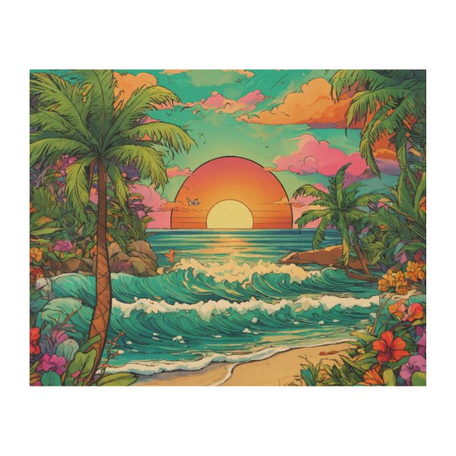 Paradise Ink: Sailor Jerry-Inspired Wall Art (Front)